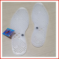 Acupressure shoes sole for foot magnet 