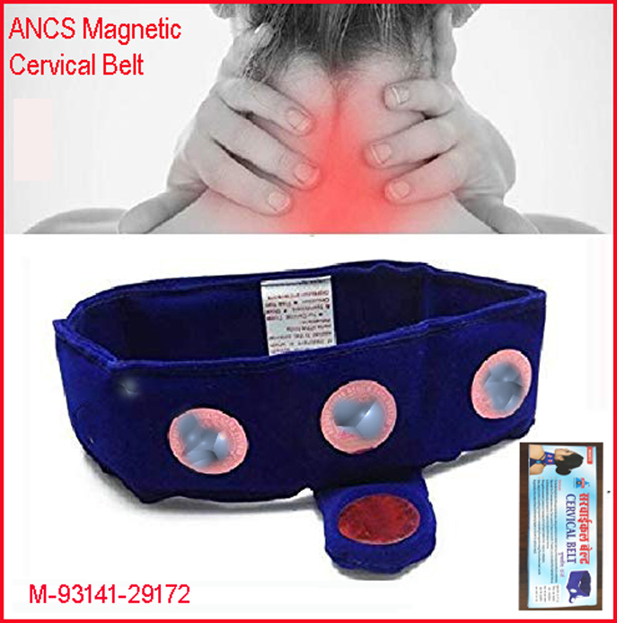 ANCS magnet cervical neck belt velvet 