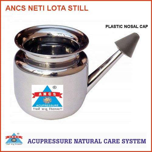 ANCS Jal Neti Lota Steel For Sinus 