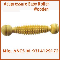 Acupressure Baby Roller Wooden 