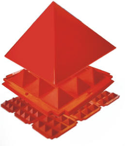ANCS Pyramid Set Color Size 4.5
