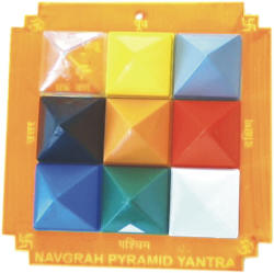ANCS Pyramid Navgrah Set 1 (Square Plate) 