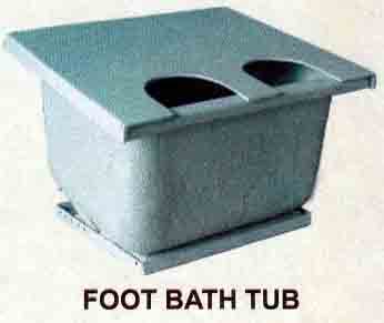 ANCS Foot Bath Tub Fiber 