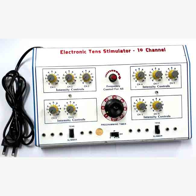 TENS 10 Channel Manual Timmer 