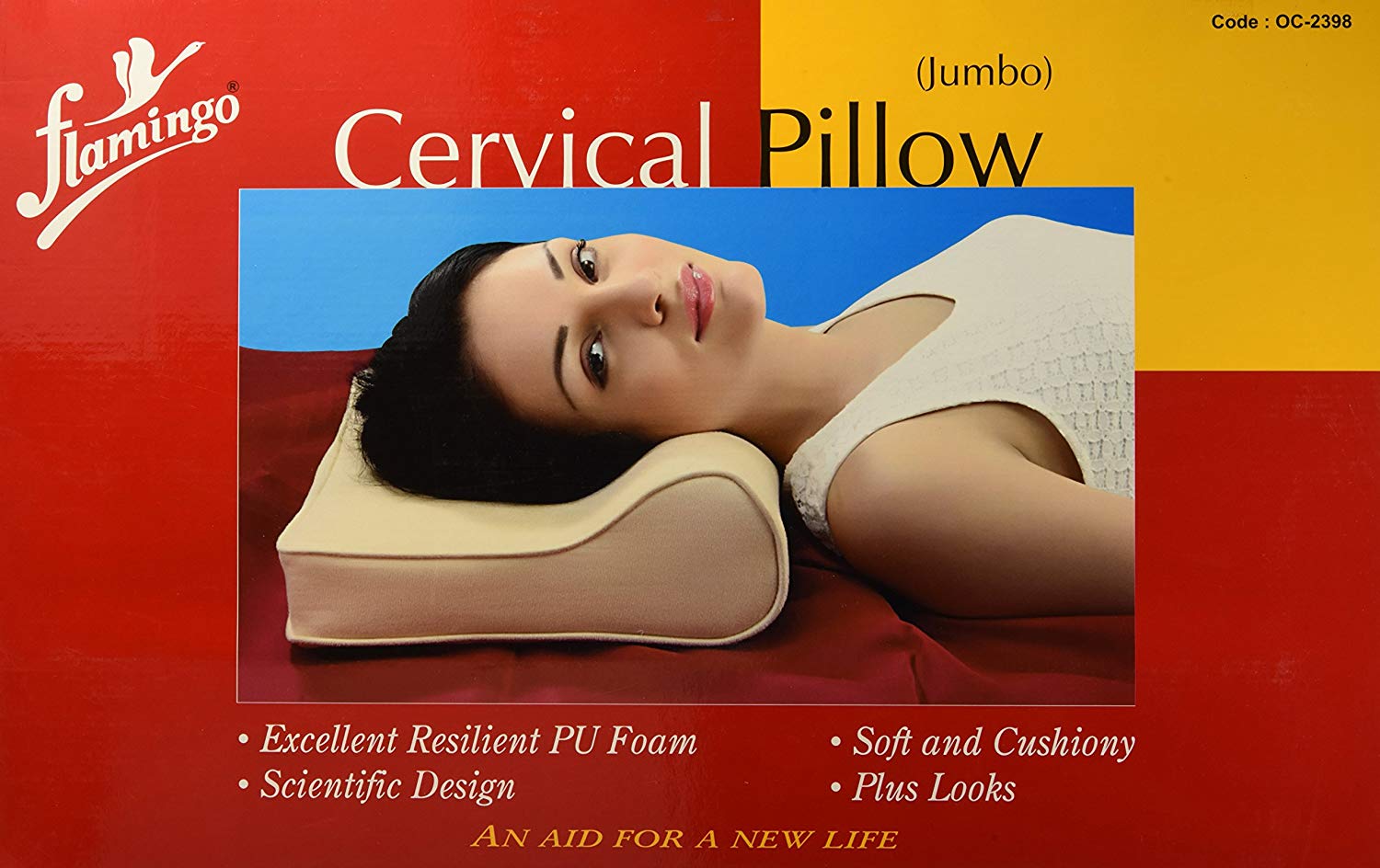 Flamingo Cervical Pillow Neck Support 